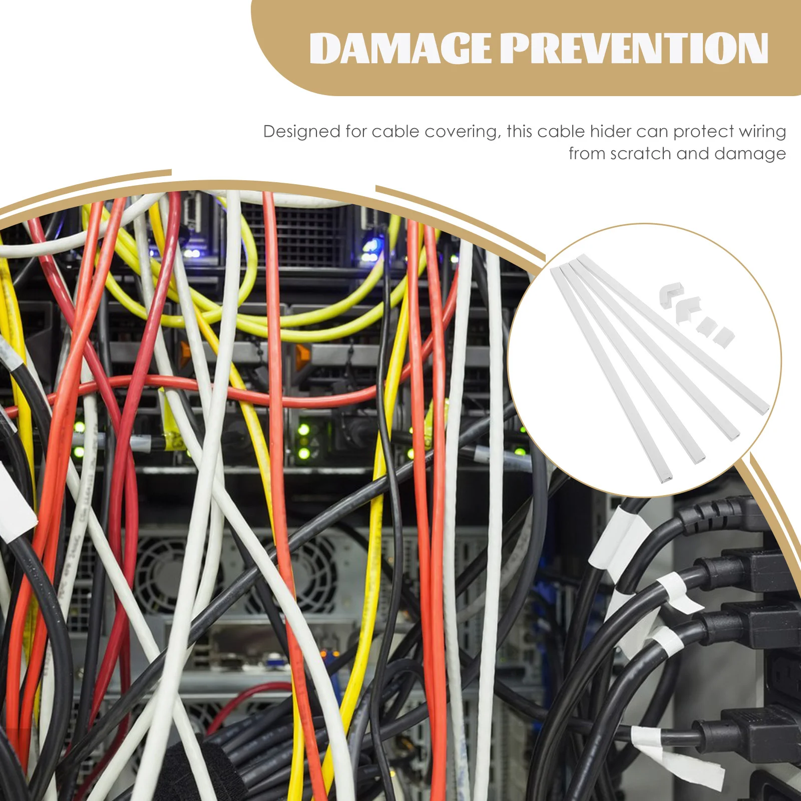 1 Set Cable Hider Strip Plastic Wire Cover For Mount Cord Management Solution Hide Wires Along Wall Fire Resistant Cable
1 Set Cable Hider Strip Plastic Wire Cover For Mount Cord Management Solution Hide Wires Along Wall Fire Resistant Cable