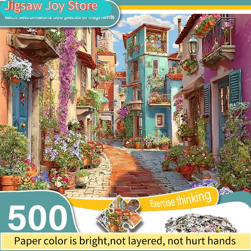 A Box of A Adult Mini Jigsaw Puzzle Featuring a European Alleyway Design - Scratch-resistant, High Difficulty, Suitable for Ad
A Box of A Adult Mini Jigsaw Puzzle Featuring a European Alleyway Design - Scratch-resistant, High Difficulty, Suitable for Ad