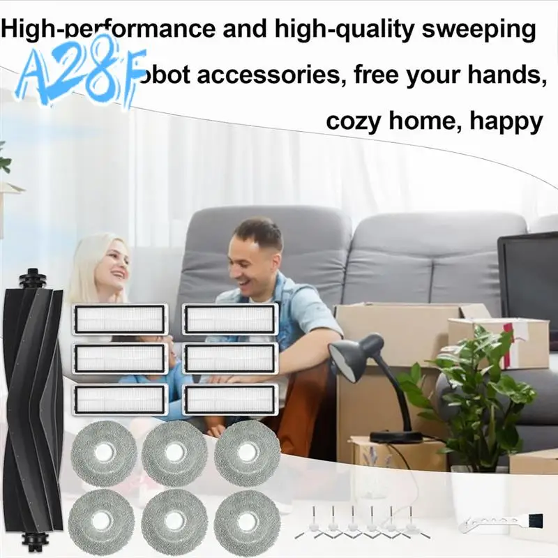 A28F-For Dreame L10s Ultra / L10 Ultra Spare Parts Main Brush Side Brush HEPA Filter Wiping Cloth Replacement Part
A28F-For Dreame L10s Ultra / L10 Ultra Spare Parts Main Brush Side Brush HEPA Filter Wiping Cloth Replacement Part