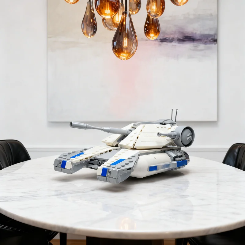 667 деталей MOC TX 200 Raxshir Class MBT Star Battle: Коллекционная модель-конструктор для взрослых, премиум-класса, для демонстрации и подарка
667 деталей MOC TX 200 Raxshir Class MBT Star Battle: Коллекционная модель-конструктор для взрослых, премиум-класса, для демонстрации и подарка