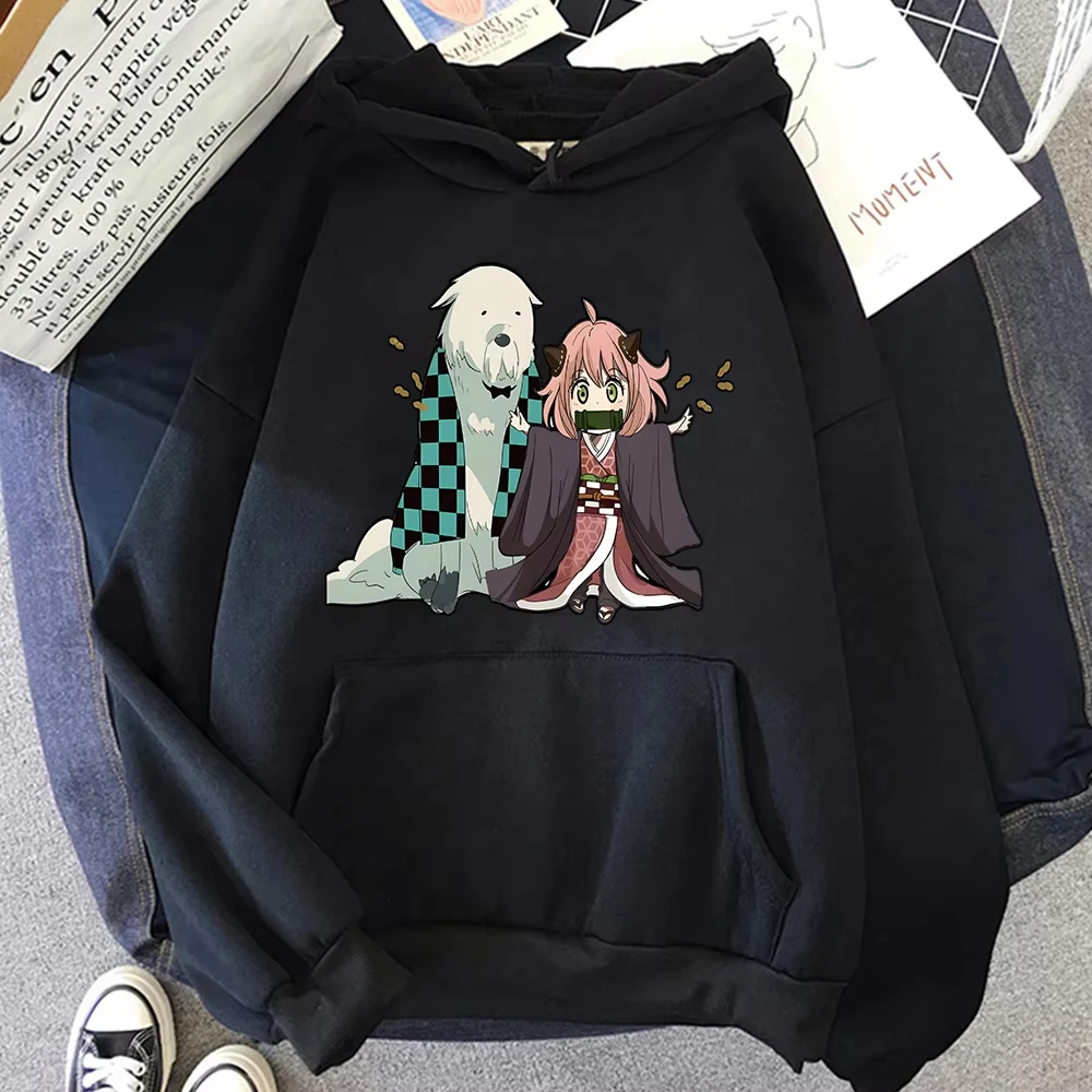 Spy X Family Hoodie Anya and Bond Sweatshirt Tanjirou and Nezuko Cosplay Hoody Anime Printing Pullovers Girls Kawaii Clothing
Spy X Family Hoodie Anya and Bond Sweatshirt Tanjirou and Nezuko Cosplay Hoody Anime Printing Pullovers Girls Kawaii Clothing