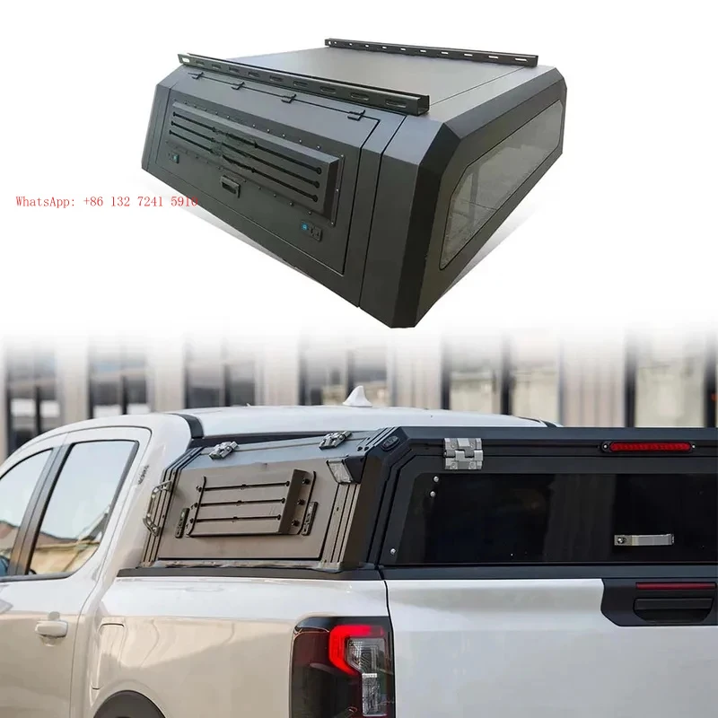 High Performance 150 Folding Aluminum Alloy Hard Top Truck Bed Cap Waterproof Rear Canopy for Pickup Tool Storage Canopy
High Performance 150 Folding Aluminum Alloy Hard Top Truck Bed Cap Waterproof Rear Canopy for Pickup Tool Storage Canopy