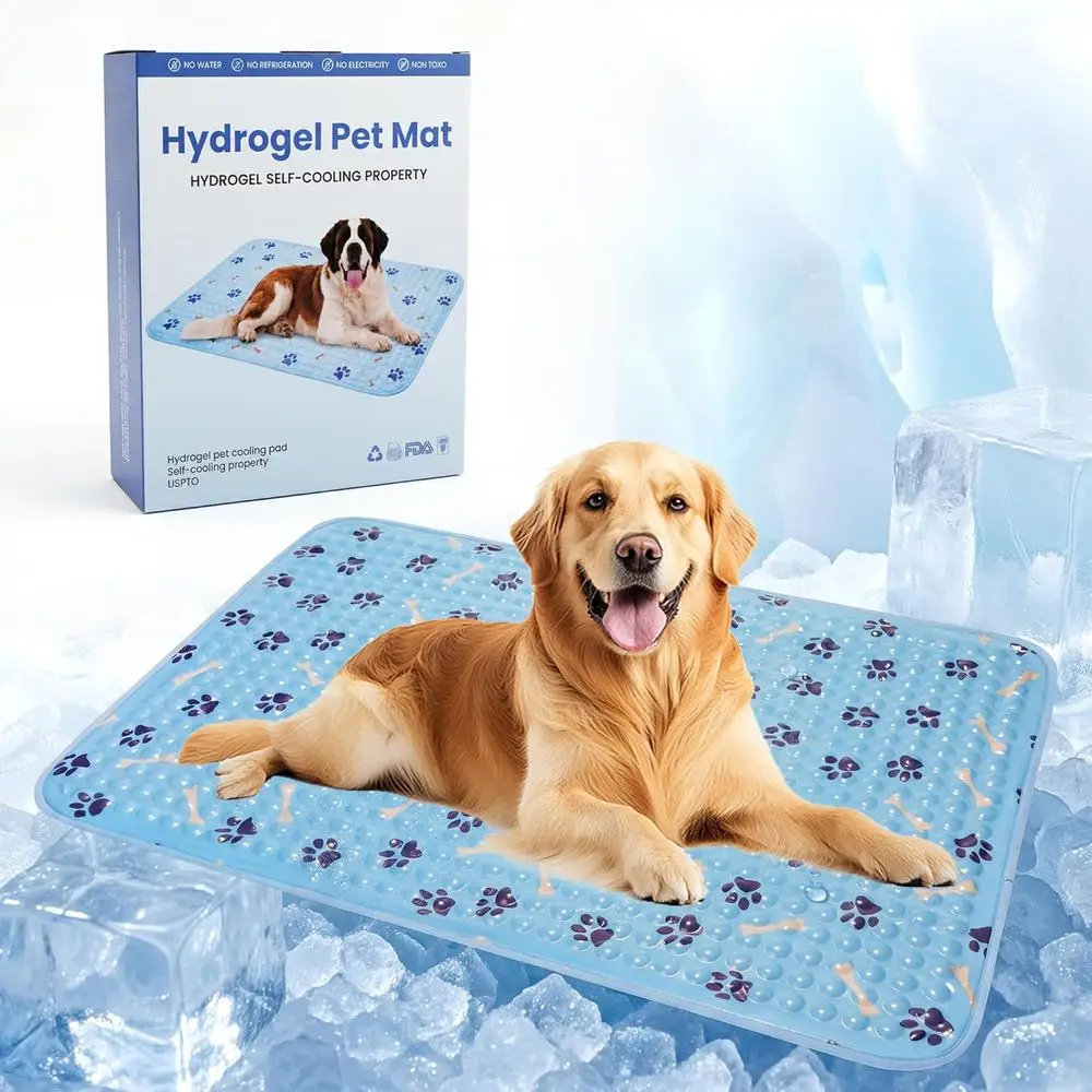Innovative Patented Cooling Mat for Dogs, Sizes for All Breeds, Waterproof & Durable, Ideal for Home, Car, and Outdoors
Innovative Patented Cooling Mat for Dogs, Sizes for All Breeds, Waterproof & Durable, Ideal for Home, Car, and Outdoors