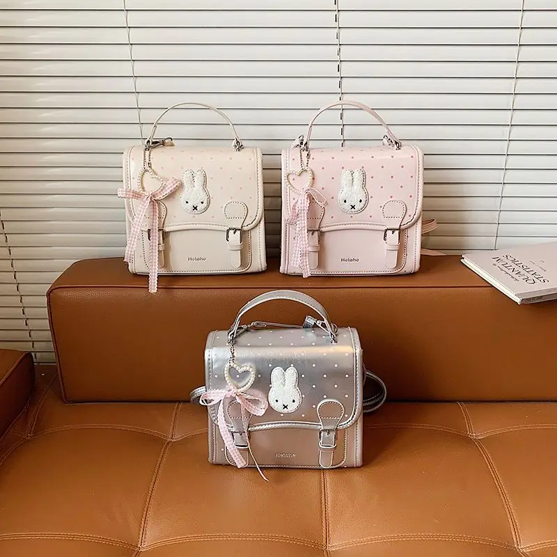 Anime Fashion Exquisite Polka Dots Miffy New Style 2026 Daily Versatile Cute Portable Backpack Lovely Kawaii Sweet Creativity
Anime Fashion Exquisite Polka Dots Miffy New Style 2026 Daily Versatile Cute Portable Backpack Lovely Kawaii Sweet Creativity