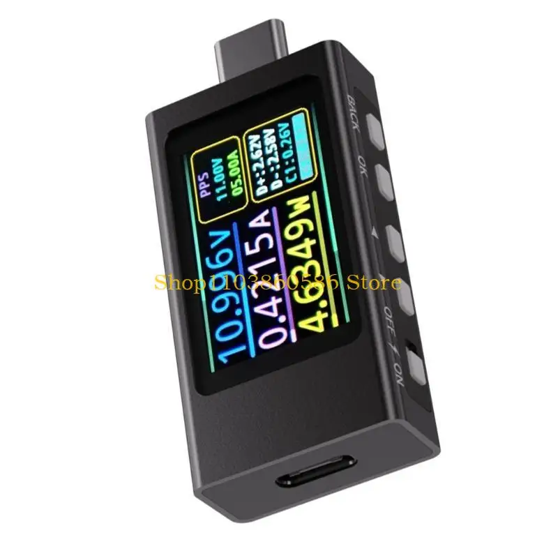 242A USB C тестер зарядный монитор инструмент для измерения тока напряжения 4-30 В 12 А
242A USB C тестер зарядный монитор инструмент для измерения тока напряжения 4-30 В 12 А