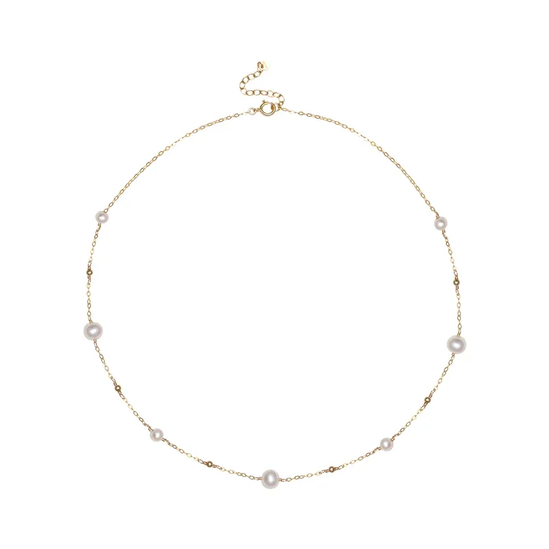 Light luxury niche natural pearl gold beads Gypsy star necklace 14K gold clavicle neck simple temperament neck chain female
Light luxury niche natural pearl gold beads Gypsy star necklace 14K gold clavicle neck simple temperament neck chain female