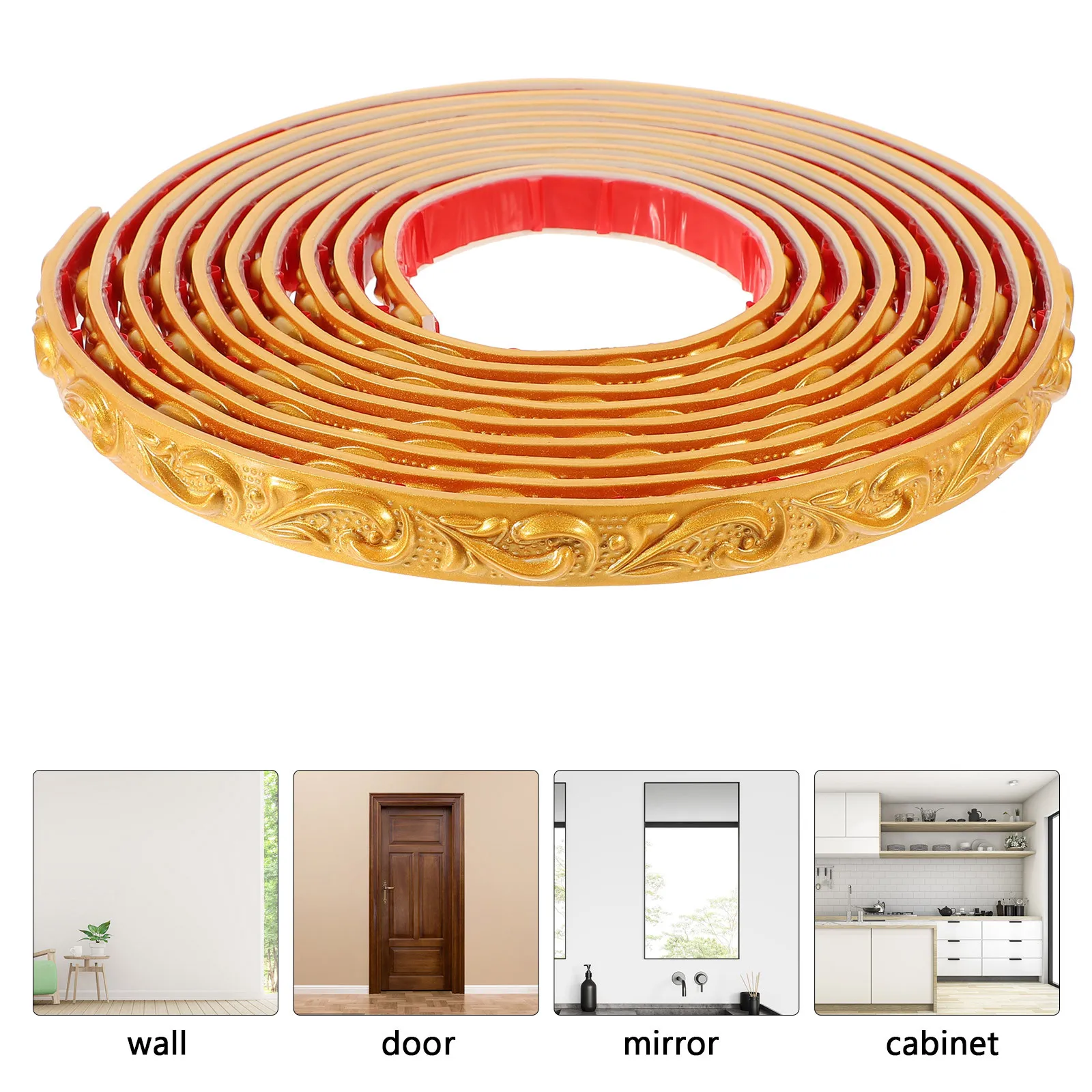 Self Adhesive PVC Molding Trim Roll Easy Peel Stick Corner Wall Edge Decoration Strip Flexible Cuttable for Home Bedroom
Self Adhesive PVC Molding Trim Roll Easy Peel Stick Corner Wall Edge Decoration Strip Flexible Cuttable for Home Bedroom