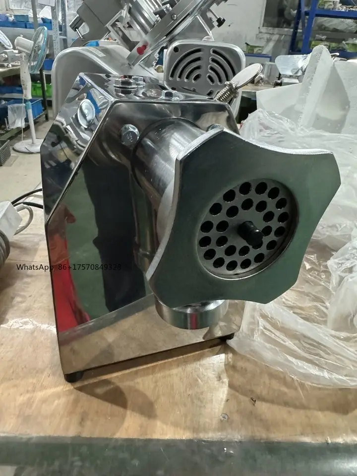 Wholesale Industrial Electric Meat Grinder High Efficiency Commercial Stainless Steel Kitchen Mincer Machine Silver For
Wholesale Industrial Electric Meat Grinder High Efficiency Commercial Stainless Steel Kitchen Mincer Machine Silver For