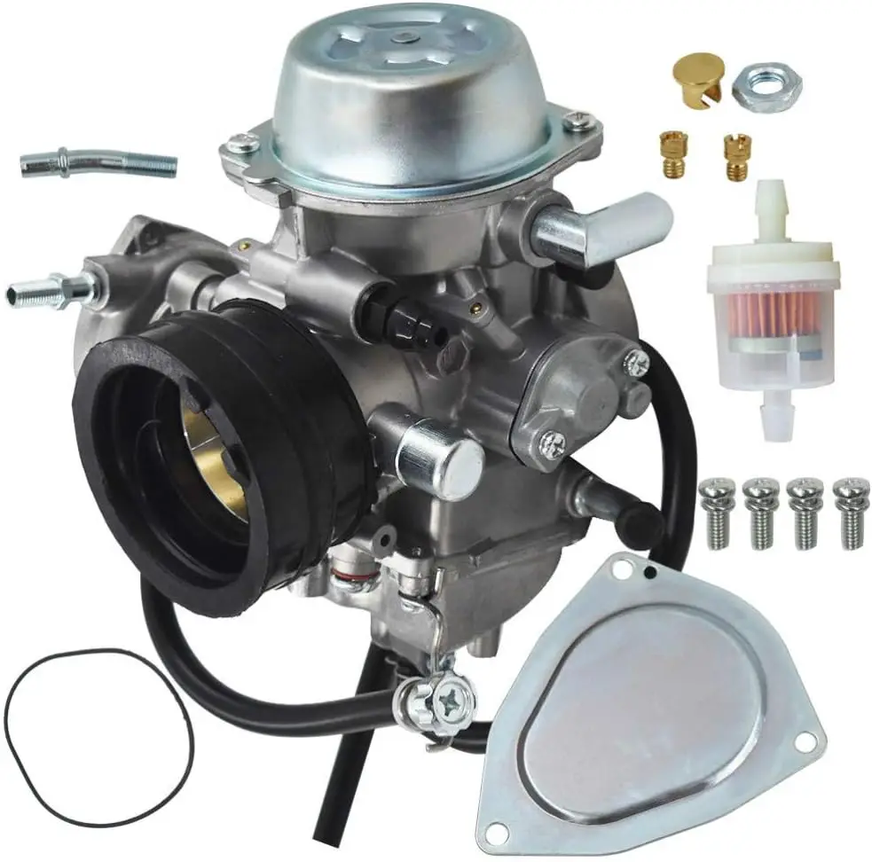 Carburetor Replacement for Yamaha Grizzly 600 YFM600 1998-2001 Rhino 660 YXR660 2004-2007 Grizzly 660 YFM660 2002-2008
Carburetor Replacement for Yamaha Grizzly 600 YFM600 1998-2001 Rhino 660 YXR660 2004-2007 Grizzly 660 YFM660 2002-2008