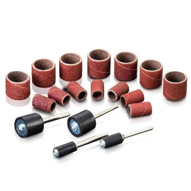 100pcs 8mm 15mm Dremel Accessories Router Bits Sandpaper Ring Grinding Head Sand Paper Roll Metal Rust Cleaning Wood Polishing
100pcs 8mm 15mm Dremel Accessories Router Bits Sandpaper Ring Grinding Head Sand Paper Roll Metal Rust Cleaning Wood Polishing