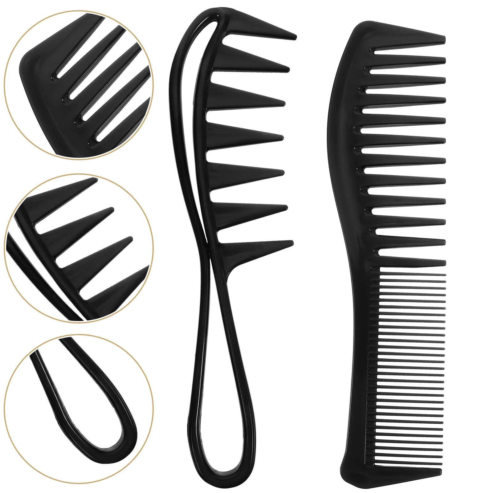 4 Pcs Comb Wide Tooth Set Travel Styling Hair Combs Major for Men Cutting Professional Man
4 Pcs Comb Wide Tooth Set Travel Styling Hair Combs Major for Men Cutting Professional Man