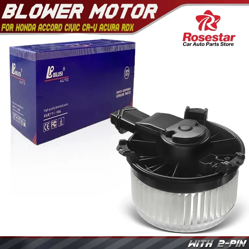 HVAC Heater Blower Motor Fan for Honda CR-V Civic Accord Acura RDX ILX 2012-2018 79310-T2F-A01, 79310-T0A-A01, 79311-TR6-A71
HVAC Heater Blower Motor Fan for Honda CR-V Civic Accord Acura RDX ILX 2012-2018 79310-T2F-A01, 79310-T0A-A01, 79311-TR6-A71