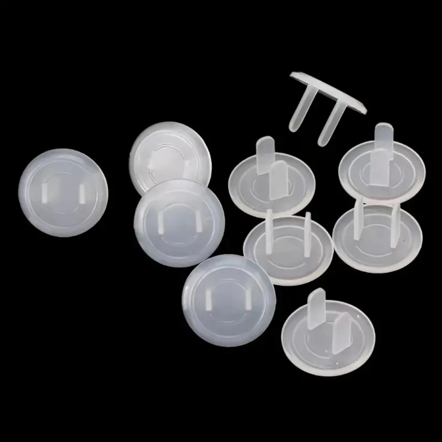 Enhanced Safety Electric Shock Proof Transparent Protective Sleeve for Children - 10pcs Durable 2-hole 2-phase Power Socket Cove
Enhanced Safety Electric Shock Proof Transparent Protective Sleeve for Children - 10pcs Durable 2-hole 2-phase Power Socket Cove