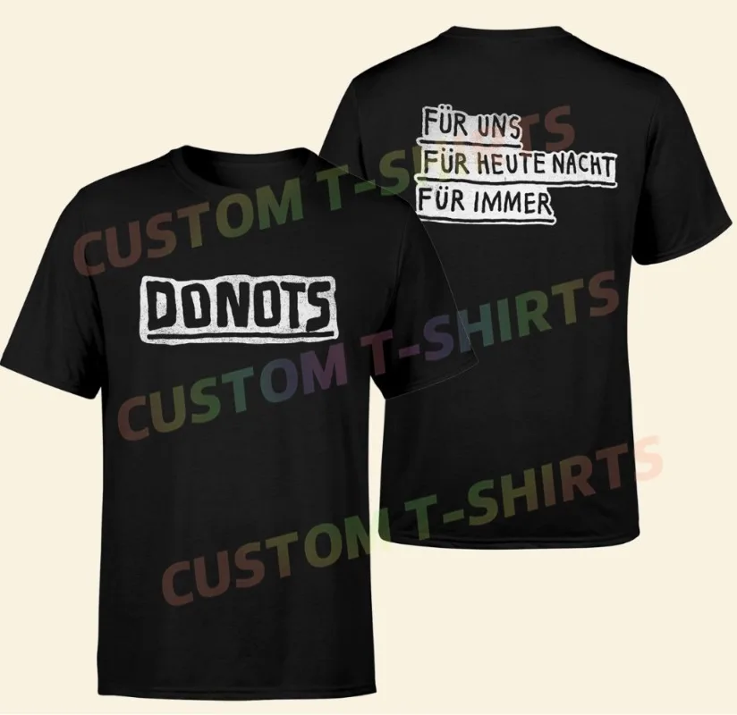 Summer T-shirt for 2025 pure cotton breathable tops tee for Donots music fans suitable both graphic t shirt men women
Summer T-shirt for 2025 pure cotton breathable tops tee for Donots music fans suitable both graphic t shirt men women