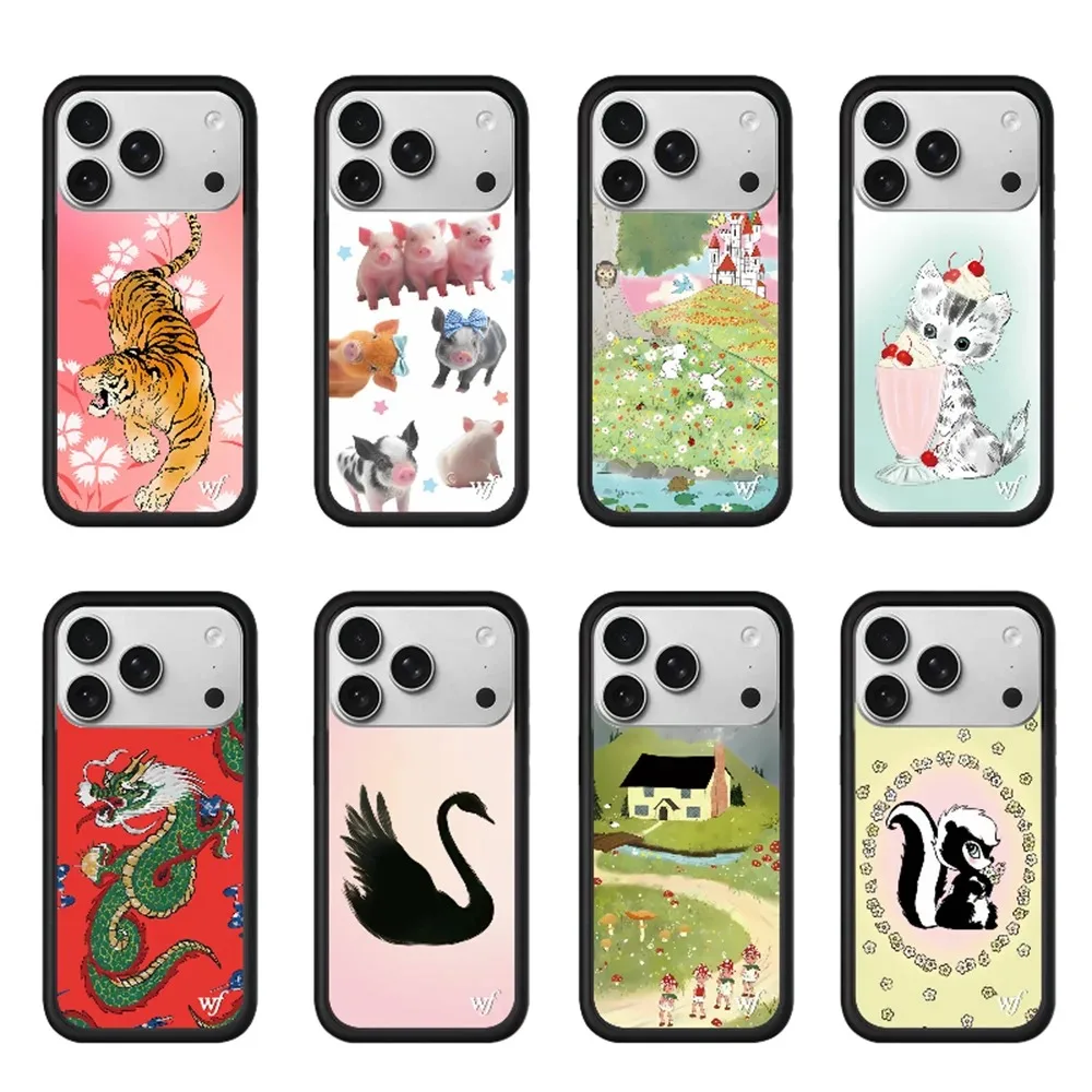 Wildflower INS Strawberry Rabbit Cartoon Phone Case for iPhone 11 12 13 14 15 16 17 Pro Max Plus wf dragon Rural flower Cover
Wildflower INS Strawberry Rabbit Cartoon Phone Case for iPhone 11 12 13 14 15 16 17 Pro Max Plus wf dragon Rural flower Cover