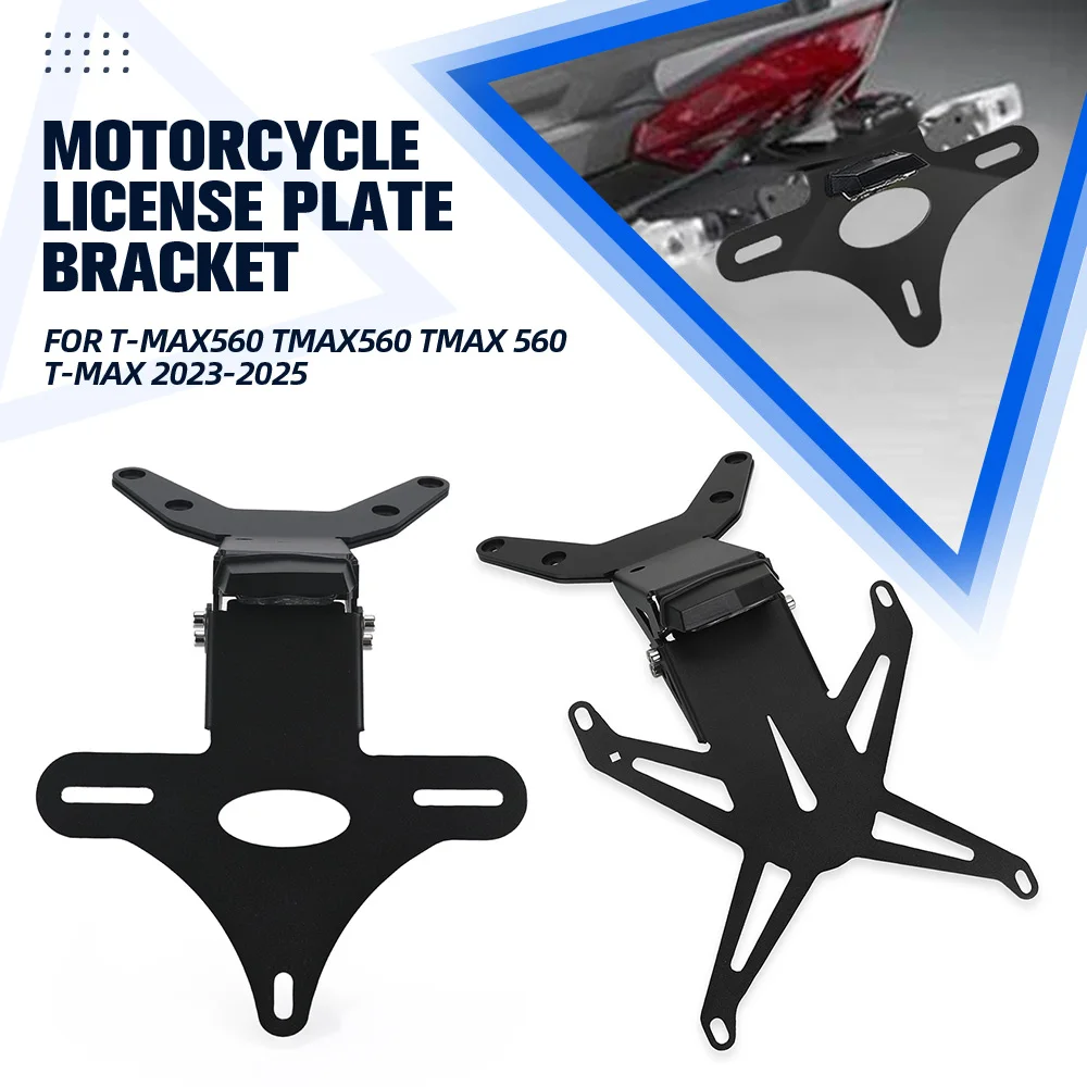 Motorcycle License Plate Holder Tail Light Bracket Tidy Fender Eliminator For YAMAHA T-MAX560 TMAX560 TMAX 560 T-MAX 2023-2025
Motorcycle License Plate Holder Tail Light Bracket Tidy Fender Eliminator For YAMAHA T-MAX560 TMAX560 TMAX 560 T-MAX 2023-2025