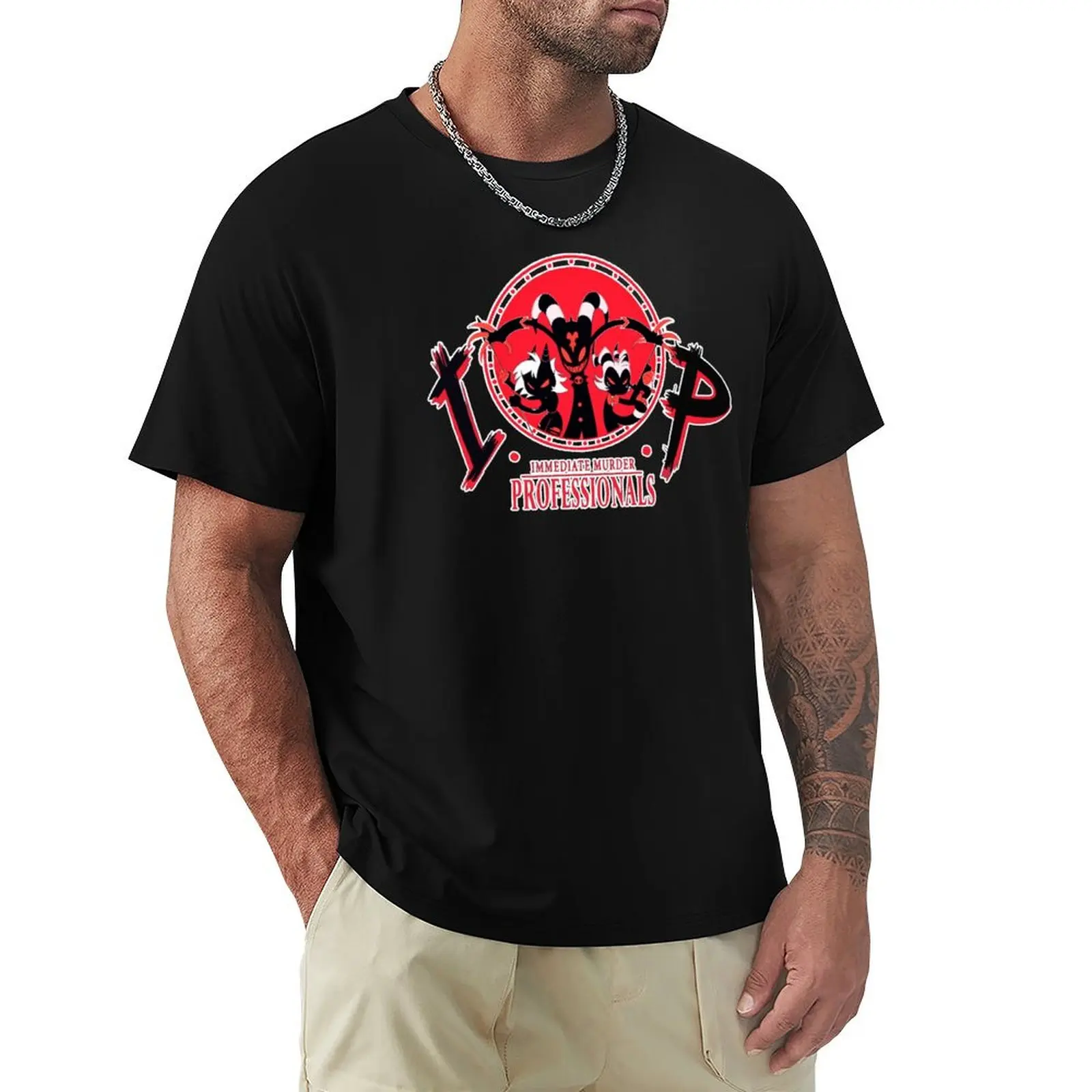Helluva Boss - IMP Logo T-Shirt Plus Size Simple Casual Top
Helluva Boss - IMP Logo T-Shirt Plus Size Simple Casual Top