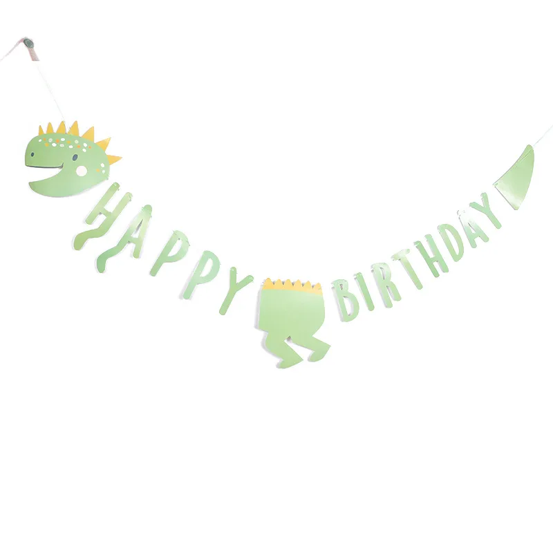 Jungle Animal Theme Party Cartoon Dinosaur Happy Birthday Pull Flag Kids Birthday Baby One Year Old Party Hanging Banner Decorat
Jungle Animal Theme Party Cartoon Dinosaur Happy Birthday Pull Flag Kids Birthday Baby One Year Old Party Hanging Banner Decorat