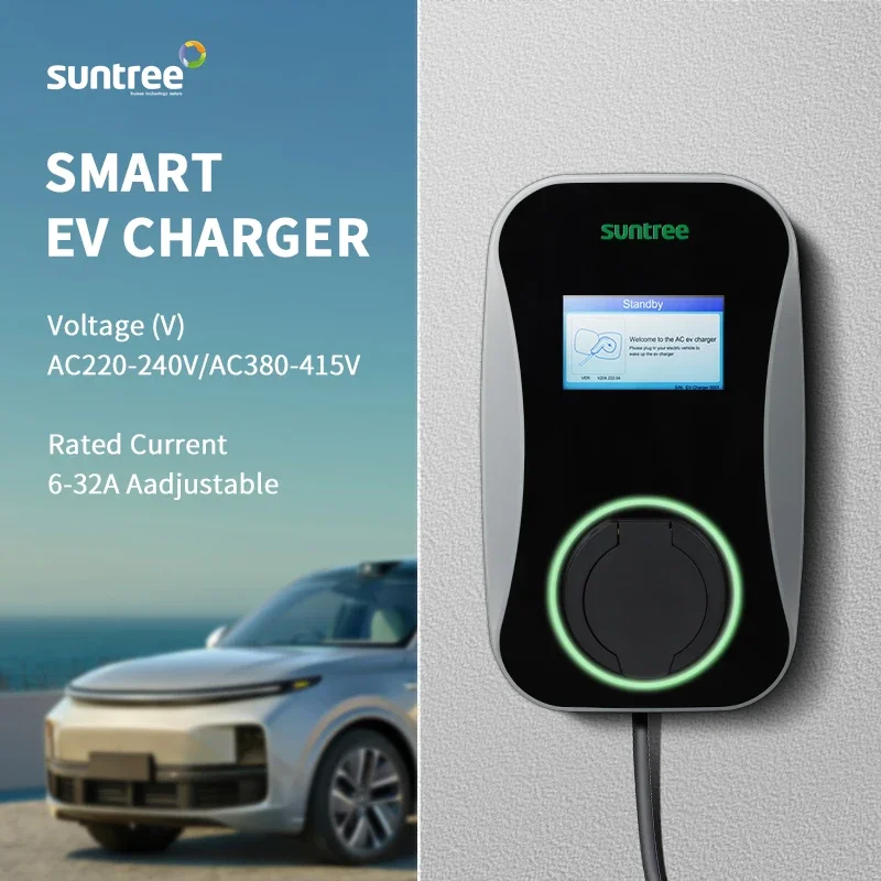 AC Wallbox Double Phase Ev Charger 32A Type2 Wall-mounted Car Charging Station 22kw Ev Charger
AC Wallbox Double Phase Ev Charger 32A Type2 Wall-mounted Car Charging Station 22kw Ev Charger