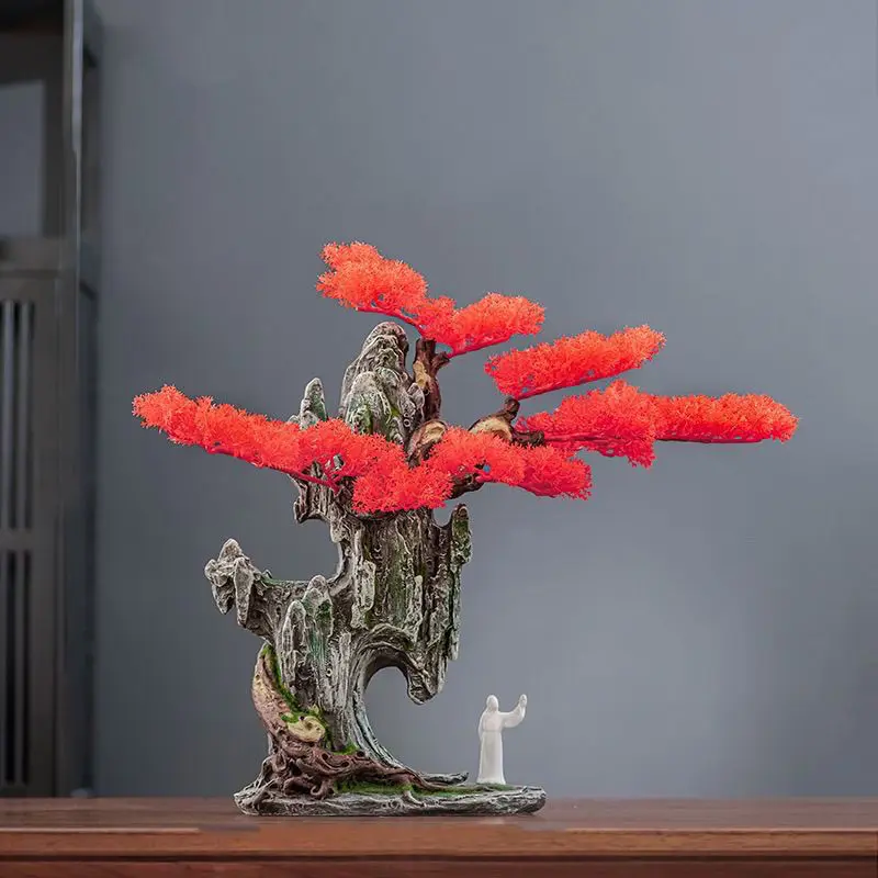Simulation bonsai Wigwam Root carving Decorations Fish tank aquascape Welcome Pine Desktop Decoration
Simulation bonsai Wigwam Root carving Decorations Fish tank aquascape Welcome Pine Desktop Decoration