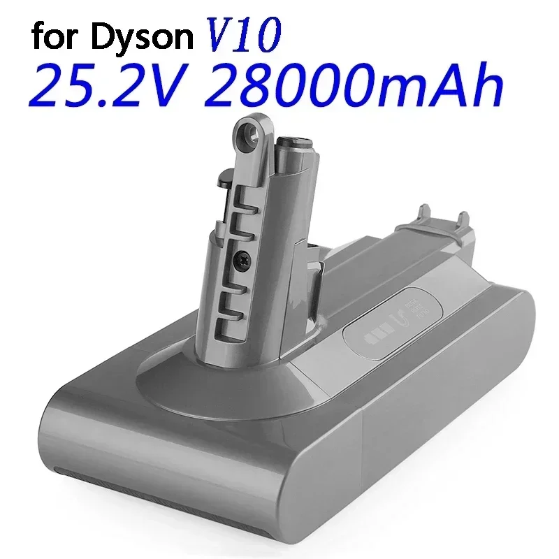 New 25.2V Battery 28000mAh Replacement Battery for Dyson V10 Absolute Cord-Free Vacuum Handheld Vacuum Cleaner Dyson V10 Battery
New 25.2V Battery 28000mAh Replacement Battery for Dyson V10 Absolute Cord-Free Vacuum Handheld Vacuum Cleaner Dyson V10 Battery