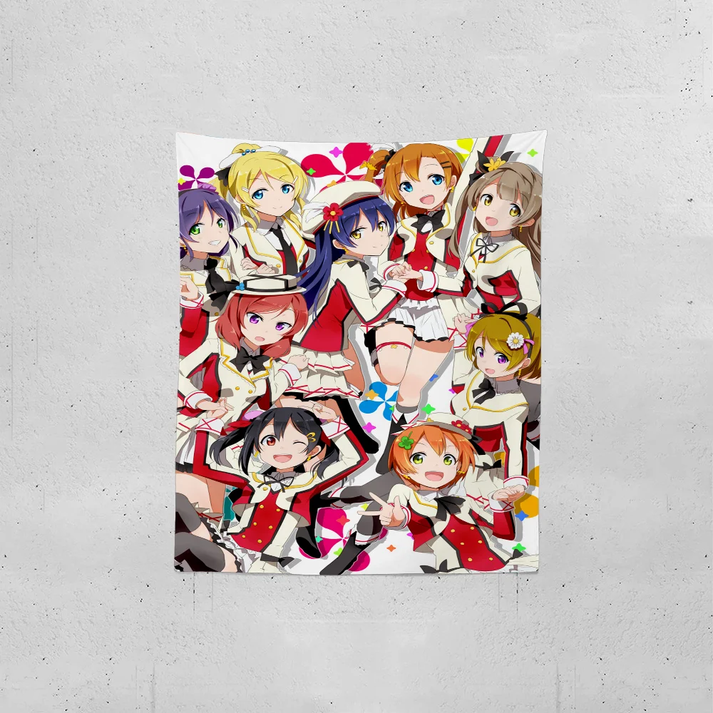 Love Live School Idol Diary Tapestry Creative Pattern Photo Living Room Wall Art Tapestry Decor Party Outdoor Decorate Banners
Love Live School Idol Diary Tapestry Creative Pattern Photo Living Room Wall Art Tapestry Decor Party Outdoor Decorate Banners