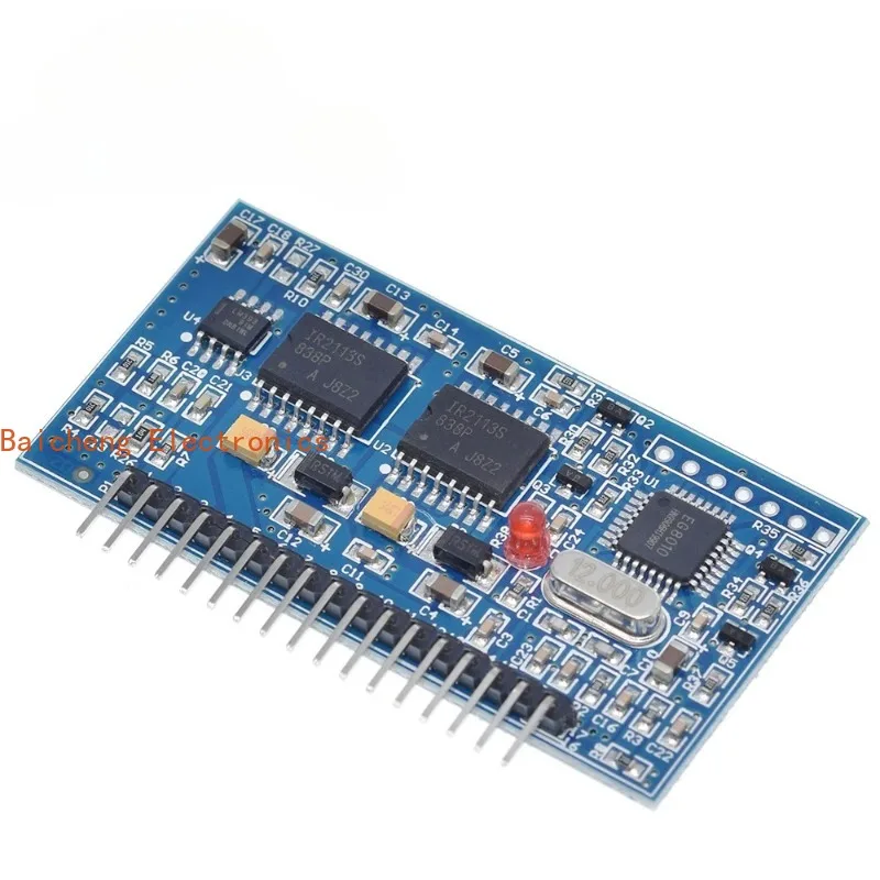 1PCS TZT 5V DC-AC Pure Sine Wave Inverter SPWM Driver Board EGS002 12Mhz Crystal Oscillator EG8010 + IR2113 Driving Module
1PCS TZT 5V DC-AC Pure Sine Wave Inverter SPWM Driver Board EGS002 12Mhz Crystal Oscillator EG8010 + IR2113 Driving Module