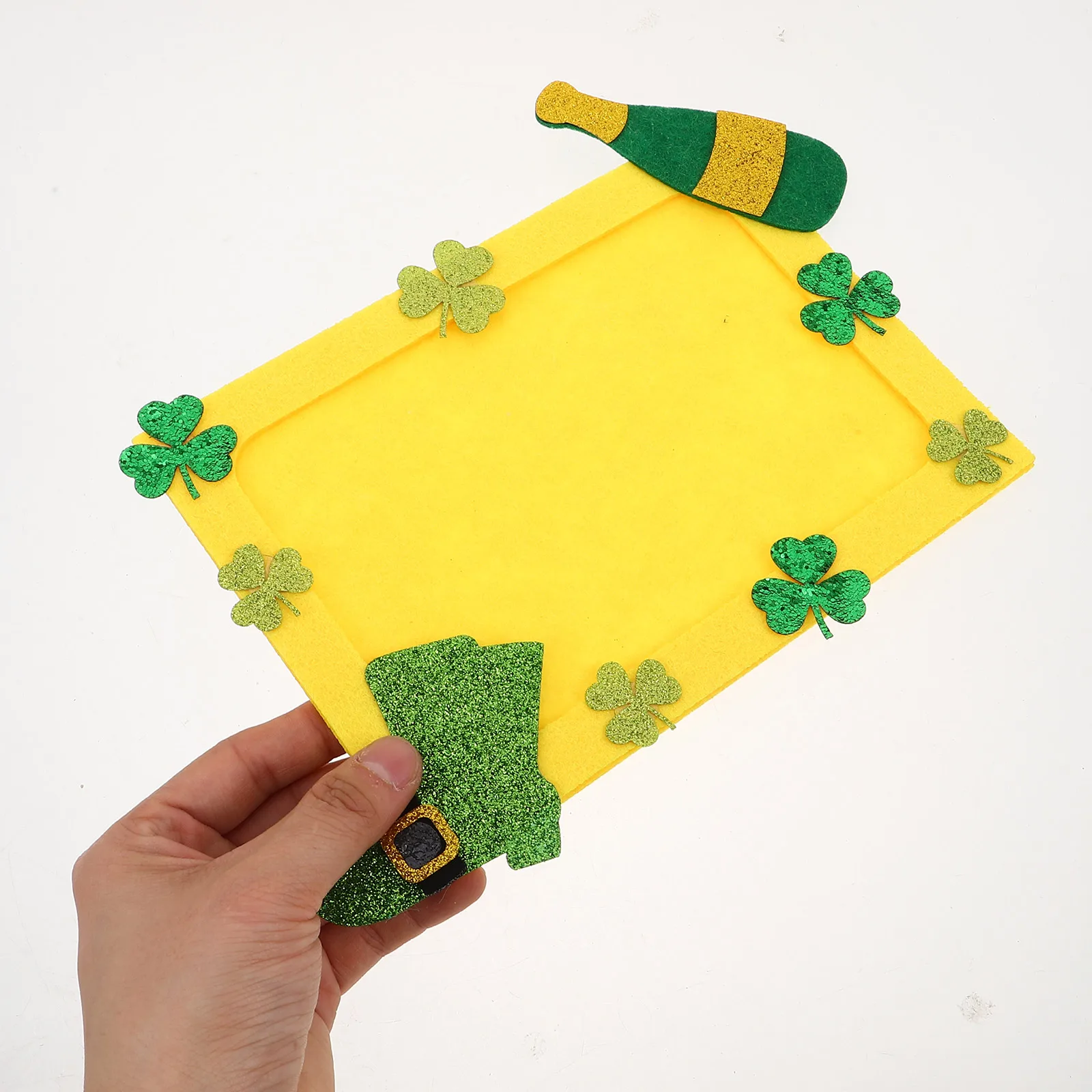 Green Shamrock Photo Frame DIY Crafts St Patrick Decor Memorial Picture Frame Irish Holiday Party Supplies Farmhouse Decorative
Green Shamrock Photo Frame DIY Crafts St Patrick Decor Memorial Picture Frame Irish Holiday Party Supplies Farmhouse Decorative