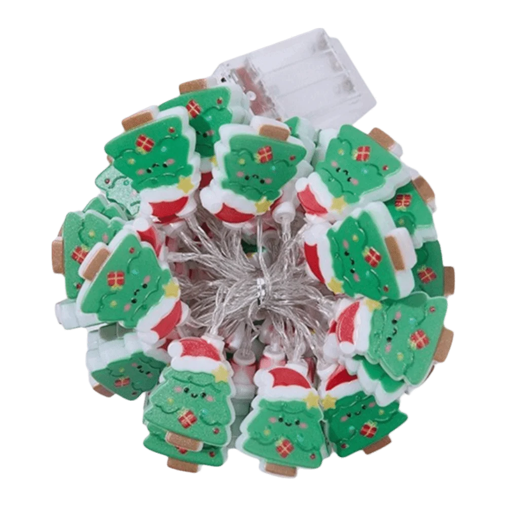 3 Meters Christmas Lights String LED Technology Snowman Design Christmas Decorative Light Gingerbread Man Design
3 Meters Christmas Lights String LED Technology Snowman Design Christmas Decorative Light Gingerbread Man Design