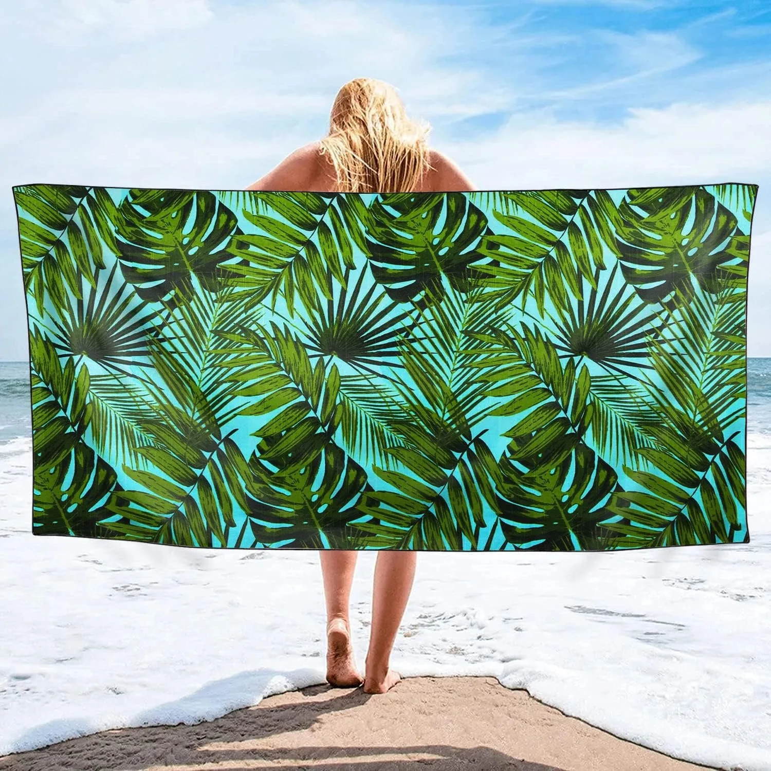 1PC Green leaves pattern Beach Towel for Family stuffs friend Gift Quick-Dry Sand free For Bath Yoga Beach Camping Swimming GYM
1PC Green leaves pattern Beach Towel for Family stuffs friend Gift Quick-Dry Sand free For Bath Yoga Beach Camping Swimming GYM