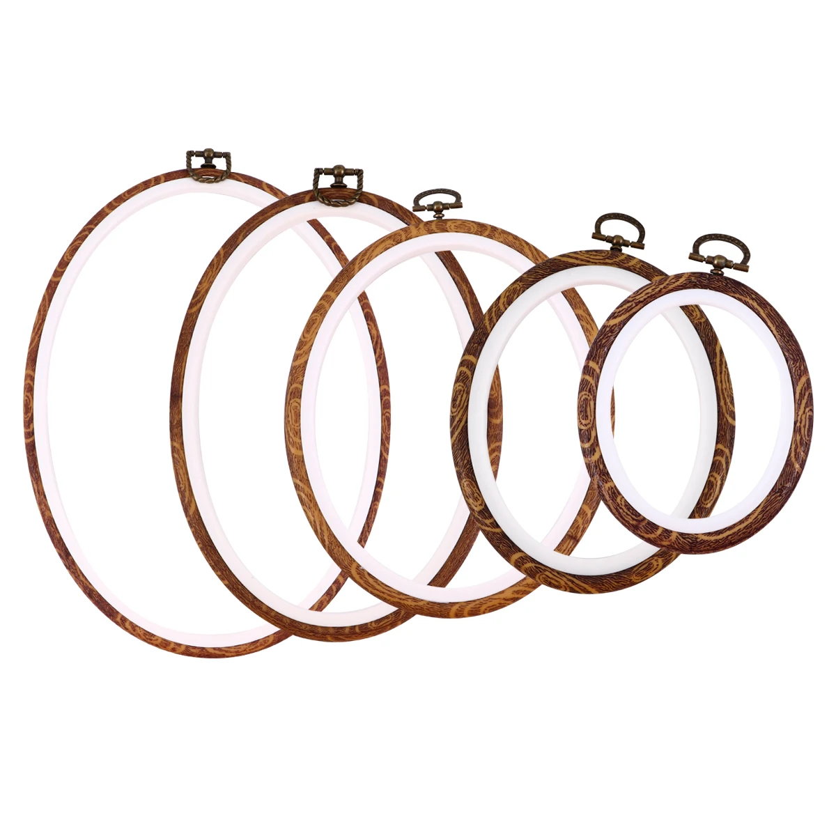 Embroidery Fixed Ring Cross Stitch Hoop DIY Tool Set 6 Sizes ABS Metal Durable Craft Frame Lightweight Safe Beautiful Embroidery
Embroidery Fixed Ring Cross Stitch Hoop DIY Tool Set 6 Sizes ABS Metal Durable Craft Frame Lightweight Safe Beautiful Embroidery