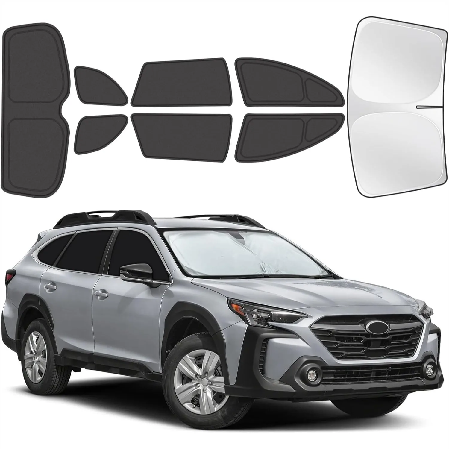 Car Window Shades for Subaru Outback 2020-2025, 8pcs Privacy Sun Shade Set for Front Windshield Side and Rear Windows, Full
Car Window Shades for Subaru Outback 2020-2025, 8pcs Privacy Sun Shade Set for Front Windshield Side and Rear Windows, Full