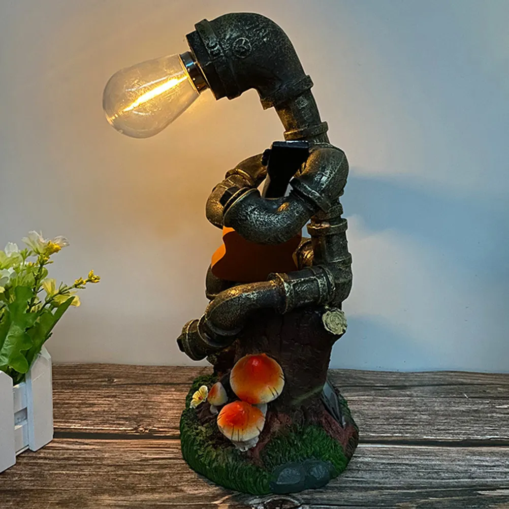 1Pcs Solar Powered Robot Garden Lamp Resin Statue Decor for Courtyard Lawn Park Villa Outdoor Decorative Lighting Festive
1Pcs Solar Powered Robot Garden Lamp Resin Statue Decor for Courtyard Lawn Park Villa Outdoor Decorative Lighting Festive