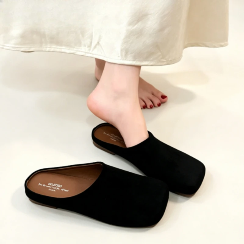 Women Slippers Flats Square Toe Mules Shoes Casual Summer Slingback Sandals Leopard 2026 New Brand Flip Flops Mujer De Zapatos
Women Slippers Flats Square Toe Mules Shoes Casual Summer Slingback Sandals Leopard 2026 New Brand Flip Flops Mujer De Zapatos
