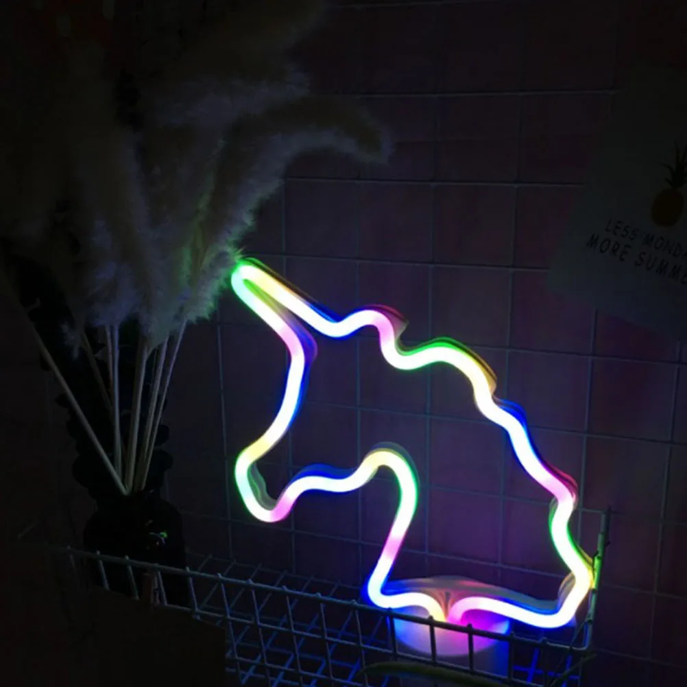 Led Unicorn Neon Night Light Colorful Wall Hanging Lamp For Bedroom Shelf Decor Infinity Tunnel Light Small Nightlight
Led Unicorn Neon Night Light Colorful Wall Hanging Lamp For Bedroom Shelf Decor Infinity Tunnel Light Small Nightlight