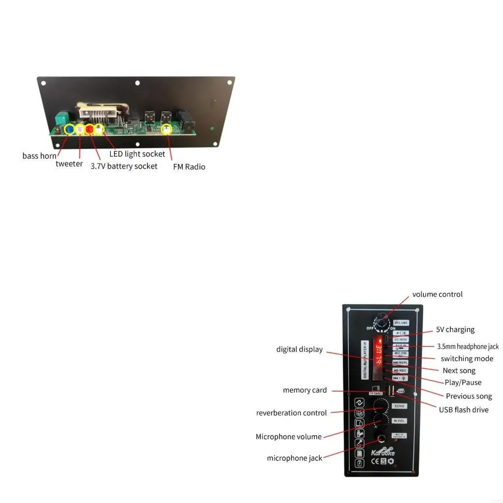 Power Amplifier Board For Car, Square Dance Bluetooth-compatible
Power Amplifier Board For Car, Square Dance Bluetooth-compatible