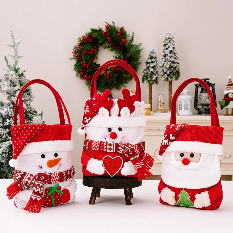 Creative Santa Reindeer Christmas Gift Bag Cartoon Pouch Home Party Decor Xmas Stocking StuffersHandheld Apple Bag Gift Bag
Creative Santa Reindeer Christmas Gift Bag Cartoon Pouch Home Party Decor Xmas Stocking StuffersHandheld Apple Bag Gift Bag