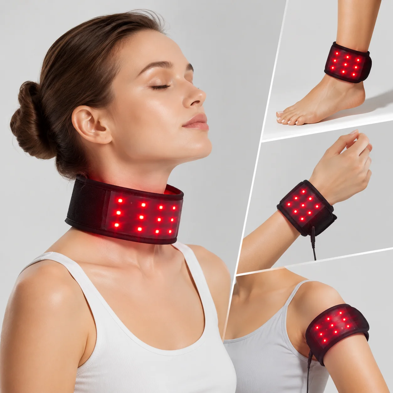 Red Light Therapy Belt Infrared Light Therapy Pad with Portable Battery,Cordless 660nm 850nm Full Body Red Light Mat Therapy pad
Red Light Therapy Belt Infrared Light Therapy Pad with Portable Battery,Cordless 660nm 850nm Full Body Red Light Mat Therapy pad