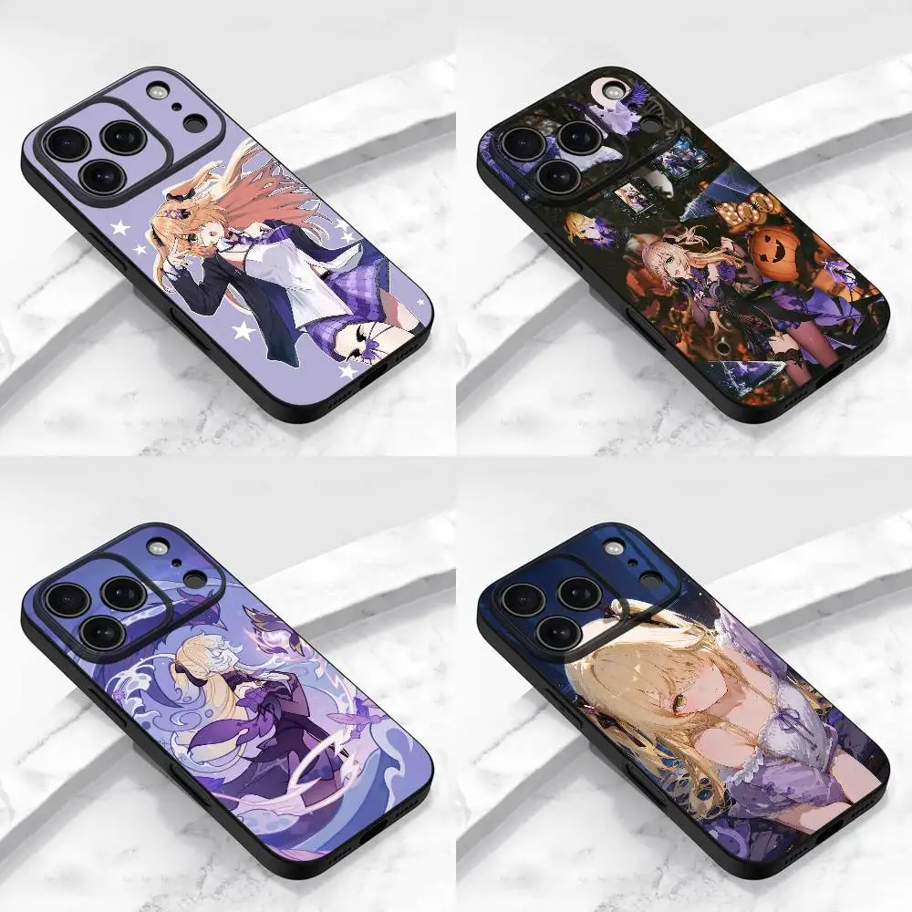 Fischl Genshin Impact Phone Case For iPhone 17,16,15,14,13,12,11,Pro,Max,Plus,E,Air,Mini Protective Black Cover
Fischl Genshin Impact Phone Case For iPhone 17,16,15,14,13,12,11,Pro,Max,Plus,E,Air,Mini Protective Black Cover