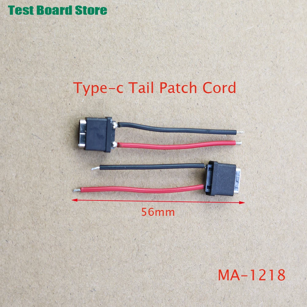Test Board 1Pcs Type-c Tail Patch Cord Waterproof Connector 2 Welding Wire Female Socket Fast Charging Port
Test Board 1Pcs Type-c Tail Patch Cord Waterproof Connector 2 Welding Wire Female Socket Fast Charging Port