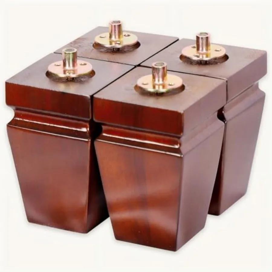 Wood Legs for Furniture 6 inch Heavy Duty Sofa Legs Square Bed Legs Pack of 4 Sofa Replacement Parts Dresser Leg Cabinet Feet F
Wood Legs for Furniture 6 inch Heavy Duty Sofa Legs Square Bed Legs Pack of 4 Sofa Replacement Parts Dresser Leg Cabinet Feet F