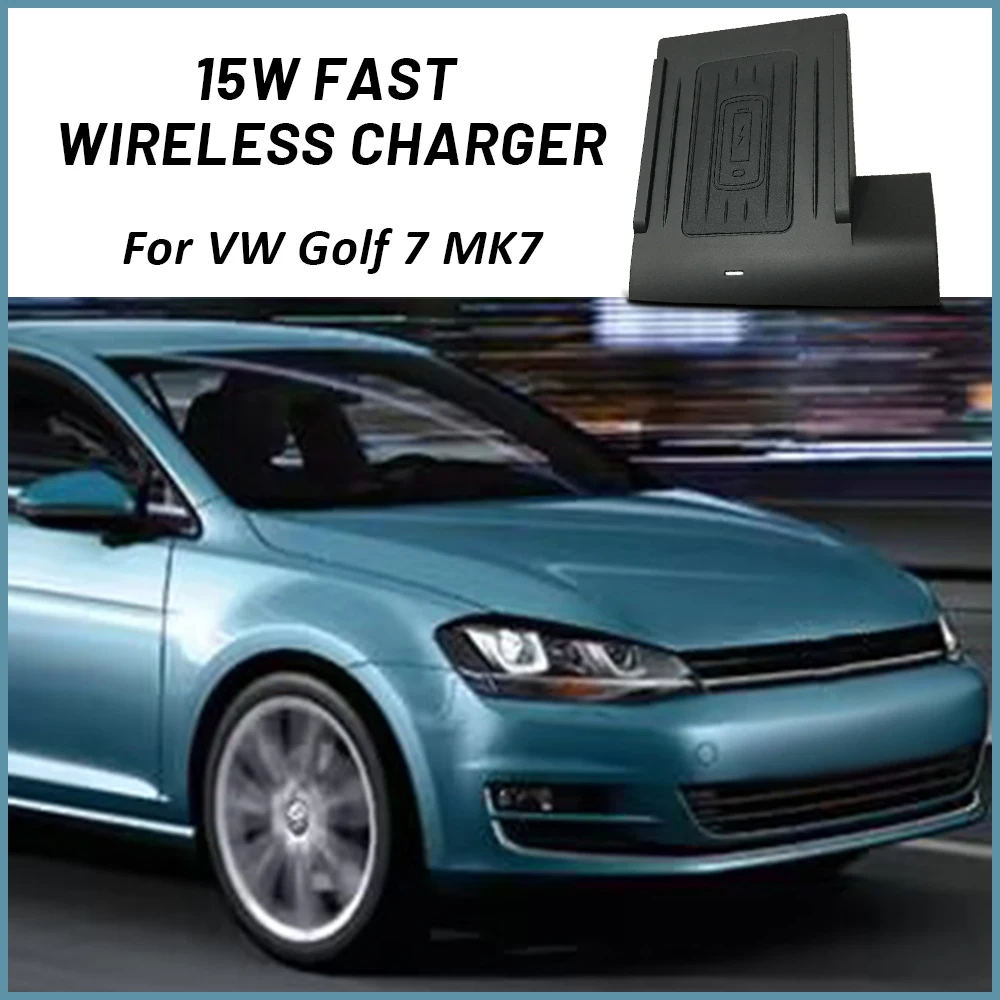 15w Car wireless charger For Volkswagen Golf 7 MK7 2013-2019 phone Holder Mount charging Pad Fast charge Accessories interior
15w Car wireless charger For Volkswagen Golf 7 MK7 2013-2019 phone Holder Mount charging Pad Fast charge Accessories interior