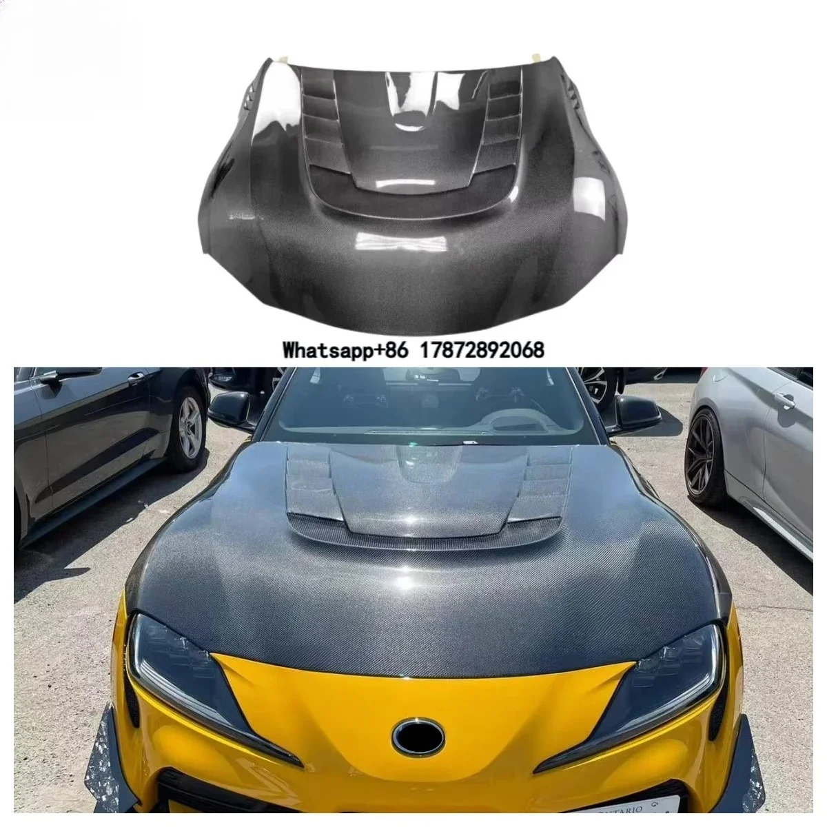 Hot VS Style Carbon Fiber Hood for GR Spura A90 A91 2019-2022 Carbon Fiber Engine Hood Cover
Hot VS Style Carbon Fiber Hood for GR Spura A90 A91 2019-2022 Carbon Fiber Engine Hood Cover