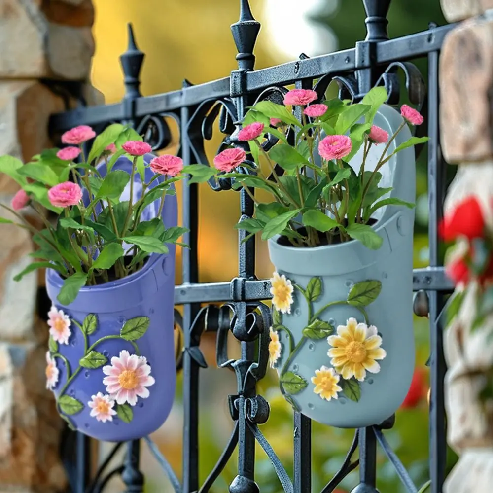 Durable Cartoon Slippers Flower Pot Resin Crafts Funny Flower Holder Waterproof Handmade Shoes Flowerpot Garden Office
Durable Cartoon Slippers Flower Pot Resin Crafts Funny Flower Holder Waterproof Handmade Shoes Flowerpot Garden Office