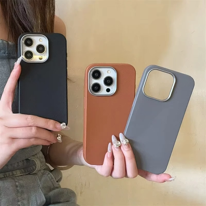 Matte Leather Silicone Phone Case For Samsung A56 A55 5g A36 A26 A54 A35 A25 A53 A34 A16 A06 Case S25 S24 Ultra S21 S23 FE Cover
Matte Leather Silicone Phone Case For Samsung A56 A55 5g A36 A26 A54 A35 A25 A53 A34 A16 A06 Case S25 S24 Ultra S21 S23 FE Cover