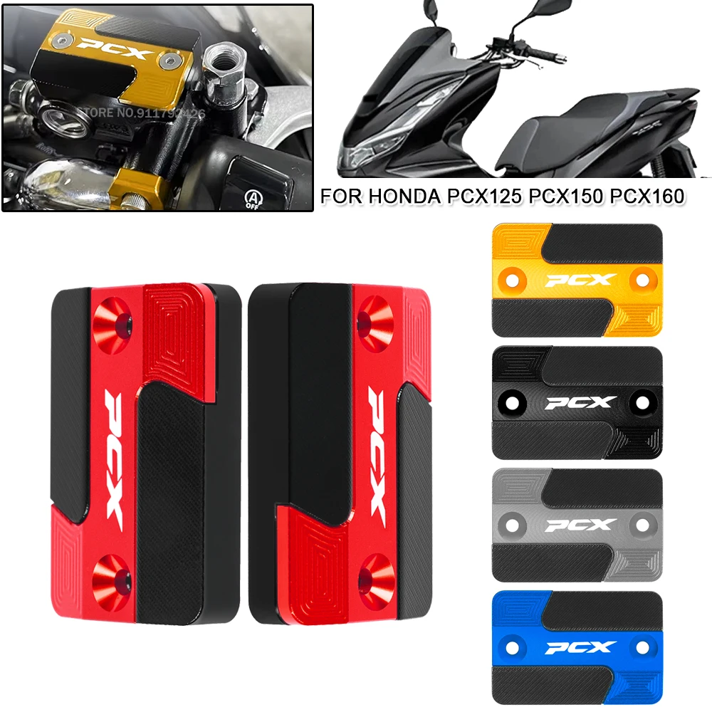 For Honda PCX125 PCX150 PCX160 Motorcycle CNC Aluminum Front Brake Reservoir Fluid Tank Cover Oil Cup Cap Protector Accessories
For Honda PCX125 PCX150 PCX160 Motorcycle CNC Aluminum Front Brake Reservoir Fluid Tank Cover Oil Cup Cap Protector Accessories