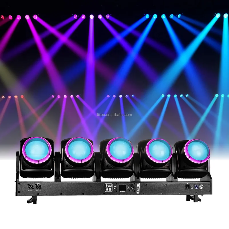 Tiitee 5 Eyes DMX Tornado 5120W LED Beam RGBW Moving Head Rotating Light Zoom Pixel Beam Bar Stage Wash Lights
Tiitee 5 Eyes DMX Tornado 5120W LED Beam RGBW Moving Head Rotating Light Zoom Pixel Beam Bar Stage Wash Lights