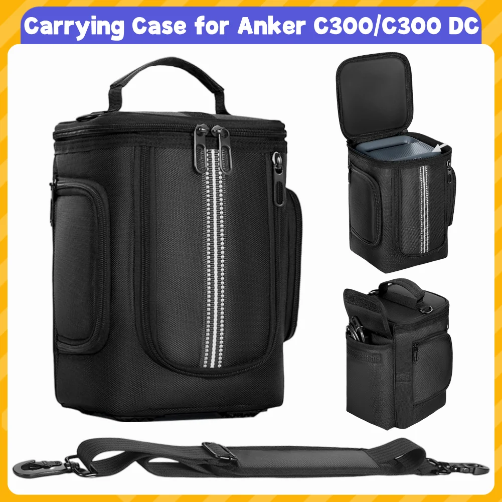 Carrying Bag for Anker C300/C300 DC Portable Power Station Case Travel Carrying Bag Organizer Bag with Shoulder Strap & Handle
Carrying Bag for Anker C300/C300 DC Portable Power Station Case Travel Carrying Bag Organizer Bag with Shoulder Strap & Handle