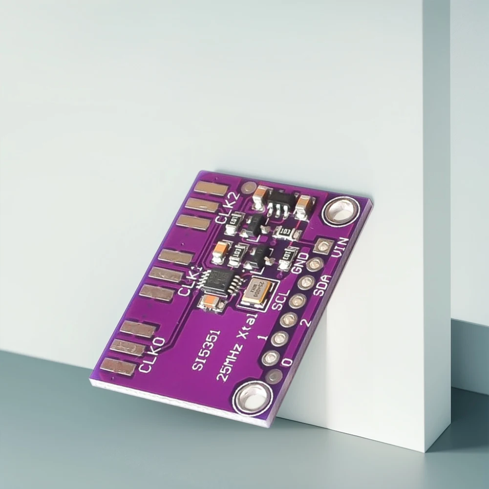1 Piece DC 3V-5V SI5351 I2C Clock Generator Breakout Board Module 8KHz-160MHz Square Wave Frequency Generator for Arduino DIY
1 Piece DC 3V-5V SI5351 I2C Clock Generator Breakout Board Module 8KHz-160MHz Square Wave Frequency Generator for Arduino DIY