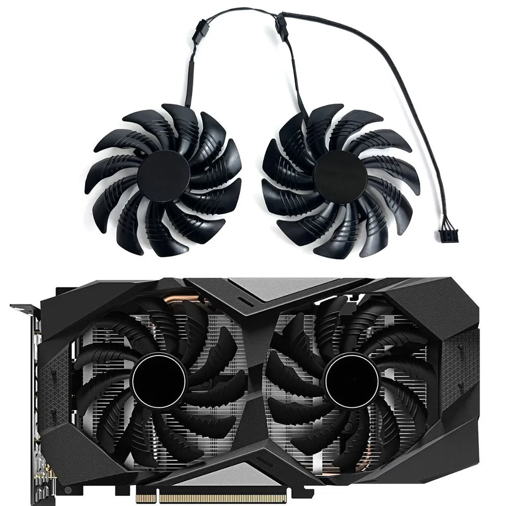 Original 88MM 4PIN T129215SU PLD09210S12HH Video card cooling fan,For Gigabyte GTX 1650、1660、1660TI、RTX 2060、2060 SUPER、2070
Original 88MM 4PIN T129215SU PLD09210S12HH Video card cooling fan,For Gigabyte GTX 1650、1660、1660TI、RTX 2060、2060 SUPER、2070